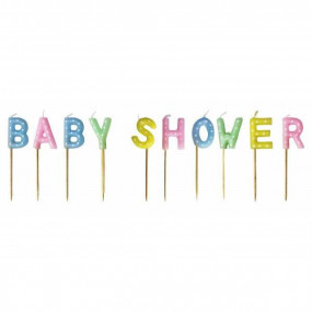 Velas Baby Shower Pastel